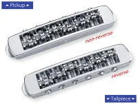 12080200.11 STM Бридж Tune-O-Matic, хром, Schaller