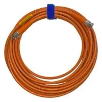 12G SDI BNC-BNC (mob) (orange) 4 метра мобильный/сценический кабель (оранжевый) GS-PRO