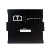 SHOWBRIDGE ONE - Программно-аппаратный комплекс для управления лазерными проекторами, лазерного мэппинга и создания лазерной анимации. Поддержка протоколов Art-Net и ILDA. Синхронизация с ПО Resolume по протоколу NDI. Управления вживую с ПО Truwave или пр