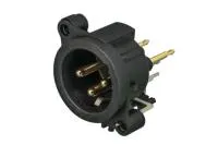 Разъем  Neutrik  XLR male панельный  (NC3MAAV) ПП