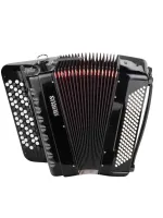 JH5120-B Аккордеон кнопочный 70/120/7/2, черный, с футляром, Aurus