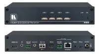 Kramer [692] приемник сигнала hdmi, audio, rs-232, ик, usb и ethernet по волоконно-оптическому кабелю для модулей sfp; поддержка 4к