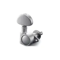 SCHALLER M6SCL Vintage (арт. 10110320.13.36)- колки для электрогитары , серия M6 Vintage, 6-слева, винтажные металлические лепестки крутилок, отделка - матовый хром, соотношение 1:16, диаметр отверстия 9,8 мм, машинной полировки.  (Старый артикул: 5643)