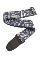 50BTL02 Beatles Ремень для гитары текстильный, без наплечника, рисунок "Beatlemania" Planet Waves