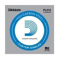 D"addario Pl012 - Plain Steel