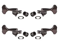 GB350-B-L2+R2 Колки для бас-гитары 2+2, черный, Gotoh
