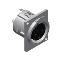 Procab VC3FDL- Разъем XLR 3-pin (розетка), D-SIZE, панельный