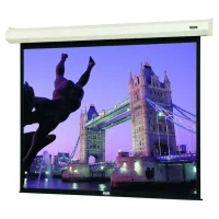 Проекционный экран с электроприводом da-lite cosmopolitan® electrol® 110" 16:9 hdtv format, matte white, проекционная область 137x244 см, длина корпуса 274см., цвет белый, дроп 30см.