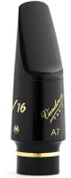 Alto saxophone mouthpiece Vandoren V16 A7 SM813M - Ebonite alto saxophone mouthpiece. Medium chamber, open tip opening and medium-long facing