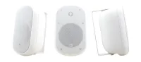 Пара акустических систем  Kramer Electronics [Galil 6-AW WHITE] настенной установки, с трансформатором, для уличного применения; 6,5", 8 Ом, 70/100 В, 40 Вт, IP66, цвет белый