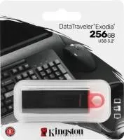 Флеш-накопитель Kingston DataTraveler Exodia DTX/256GB USB 3.2 Gen1 256 GB pink/black