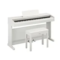 Yamaha ydp-144wh arius  электропиано с банкеткой, 88 клавиш, ghs, полифония 192, процессор cfx