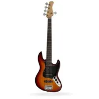 Sire v3p-5 ts  5-струнная бас-гитара, форма jazz bass, цвет санберст
