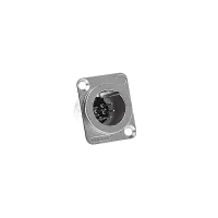 AVCLINK C7MD-LX Разъем XLR панельный, 7 контактов, штекер, тип-D