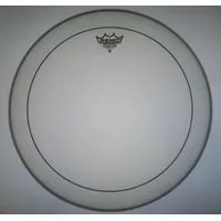 Remo ps-1124-00  24"pinstripe coated, пластик для бас бараб. с напылен. двойной