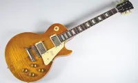 GIBSON CUSTOM SHOP 1959 Les Paul Standard Reissue Light Aged Dirty Lemon электрогитара, цвет - лимонный, кейс в комплекте