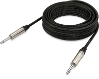 Behringer GIC-1000 инструментальный кабель джек моно 6.3мм/джек моно 6.3мм, 10.0 м, 1 x 0.22 mm², че