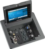 Crestron FT-TS600-B, cенсорный экран FlipTop ™, цвет черный