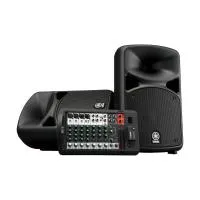 Система звукоусиления Yamaha [STAGEPAS 600BT] портативная (комплект), 680 Вт, 2 х 10"+1.4", 10-канальный микшер (4 моно/линейных входа + 6 моно/3 стерео линейных входа), Входы Hi-Z (с высоким сопротивлением), Bluetooth.