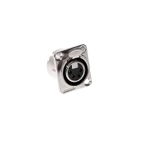 AVCLINK C4FD-LX Разъем XLR панельный, 4 контакта, гнездо, тип-D