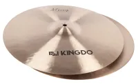 KINGDO 15" MING HI-HAT -Тарелки хай-хет 15" (пара), B20, средней толщины, традиционная отделка, теплый и насыщенный тембр