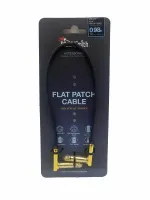 Blacksmith patch cable gold flat 0.98ft gsfpc-30  патч-кабель, 30 см, угл jack + угл jack, позол кон