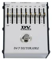 DV7 DISTORSORE/ Гитарная педаль дисторшен с 7-полосным EQ/DV MARK