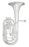 JP273S MkII Баритон Bb, посеребренный, компенсационная система, John Packer