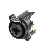 Rean RCJ6FA-V-  3-контактный разъем XLR  "мама" комбинированный с разъемом  1/4" стерео Jack "мама"