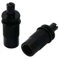 MX2209BK-2 Опоры бриджа Tune-O-Matic Nashville, 2шт, черные, Musiclily