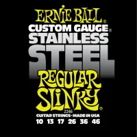 Ernie Ball 2246 струны для эл.гитары Stainless Steel Regular Slinky (10-13-17-26-36-46)