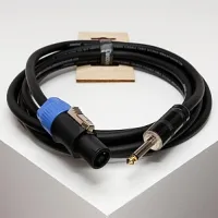 SC225-SPSP-1m Кабель акустический гибкий, 2x2,5мм, Speakon, 1м, SHNOOR