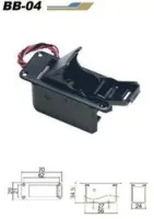 Gotoh bb-04  контейнер для 9в батарейки "крона", с фланцем
