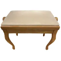 Hidrau bg200 oak gloss (tc1)  банкетка, полированный дуб, ореховый бархат