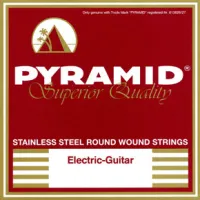 1076S-8 Stainless Steel Комплект струн для 8-струнной электрогитары, сталь, 10-76, Pyramid