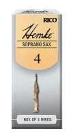 RHKP5SSX400 Hemke Трости для саксофона сопрано, размер 4.0, 5шт, Rico