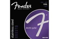 FENDER 350L STNLS STL BALL END 9-42 струны для электрогитары, сталь, диаметр 9-42