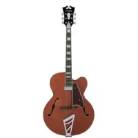 D'angelico premier exl-1 sw  полуакустическая электрогитара, цвет коричневый