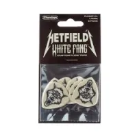 Dunlop ph122p114 white fang 6pack  медиаторы, толщина 1.14 мм, 6 шт.