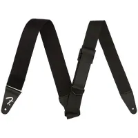 FENDER Right Height Rayon Strap Black гитарный ремень, цвет - черный