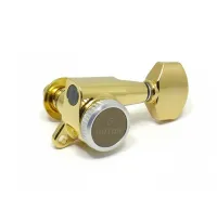 SG381-MGT-07-GG-L3+R3 Колки для гитары 3+3, локовые, золото, Gotoh