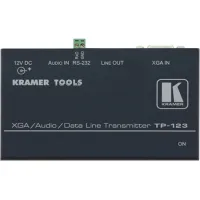 Kramer TP-123- Высококачественный передатчик сигнала VGA, стереоаудиосигнала, команд RS-232 по витой паре