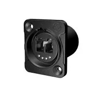 Seetronic SO2DF- Оптический панельный разъем opticalCON DUO (розетка), IP65, черный