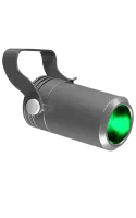 DTS FOCUS SOLO ZOOM, FC, Grey Glitter  Компактный светодиодный прожектор на лире, 429 Lum, 1Full Colour (RGBW) LEDs, угол 3.5‘-52‘, длина кабеля питания/управления до 100м., DMX 512, 10 Вт, 140*100*117 mm, 0,95 kg