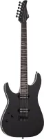 SCHECTER REAPER-6 CUSTOM LH GLOSS BLACK - леворукая электрогитара, 24 лада, корпус: африканский махагон, гриф: венге со вставками из углеводородного волокна, накладка: черное дерево, вклееный, звукосниматели: HH Schecter USA San Andreas, регулировки 1х гр