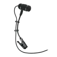 AUDIO-TECHNICA ATM350CW инстр. конденс., кардиоид. микрофон на "прищепке" для инструм. c высоким давлением (brass, piano, acoustic bass, snare, toms и т.д.), 30Гц-20кГц, 5,6 mV/Pa, 145 dB SPL, разъём HRS