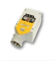 Вилка-фазоинвертор с защитой двигателя 16А/5Р/400V/IP44 210339