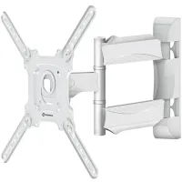Onkron M4-W - Кронштейн для дисплея 32"-65" наклонно-поворотный, белый
