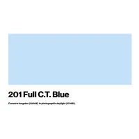 201 Пленка LEE Full Blue №201  син.