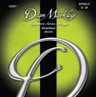 Dean Markley 2501 XL NICKELSTEEL ELECTRIC 8-38 струны для 6-ти струнных электрических гитар, диаметр струн .008, .011, .014, .022, .030, .038